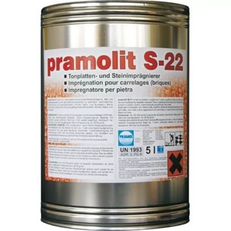 PRAMOLIT S-22 5л Пропитка для необработанного камня